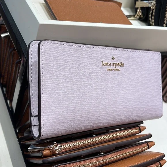 Kate Spade Darcy Large Slim Bifold Wallet
Lilac Moon - Picture 4 of 16